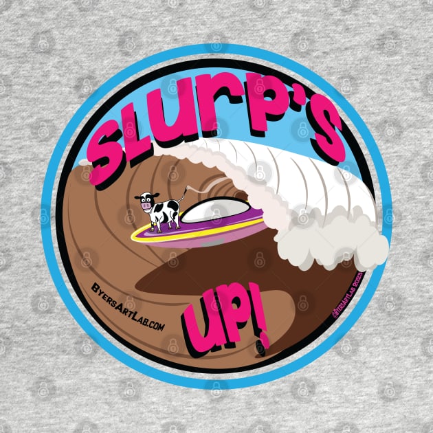 Slurp's Up lil Cow dude! by ByersArtLab